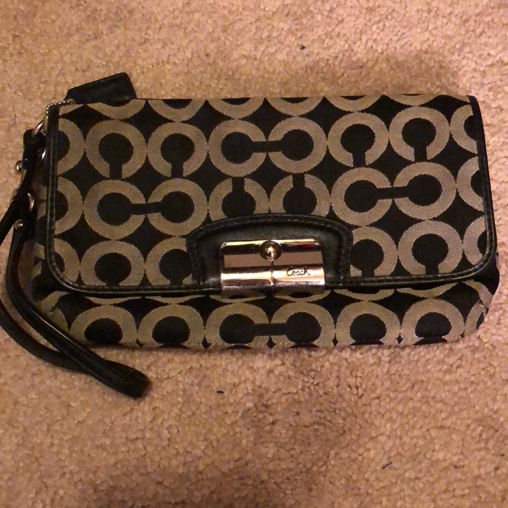 Coach Clutch/ Wristlet